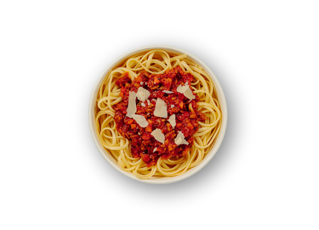 Linguine Vegetable Bolognese Sauce 