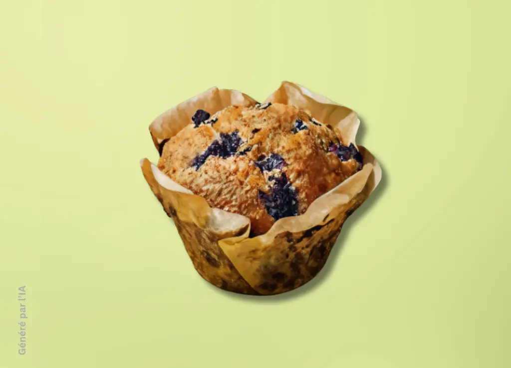 Muffin myrtille