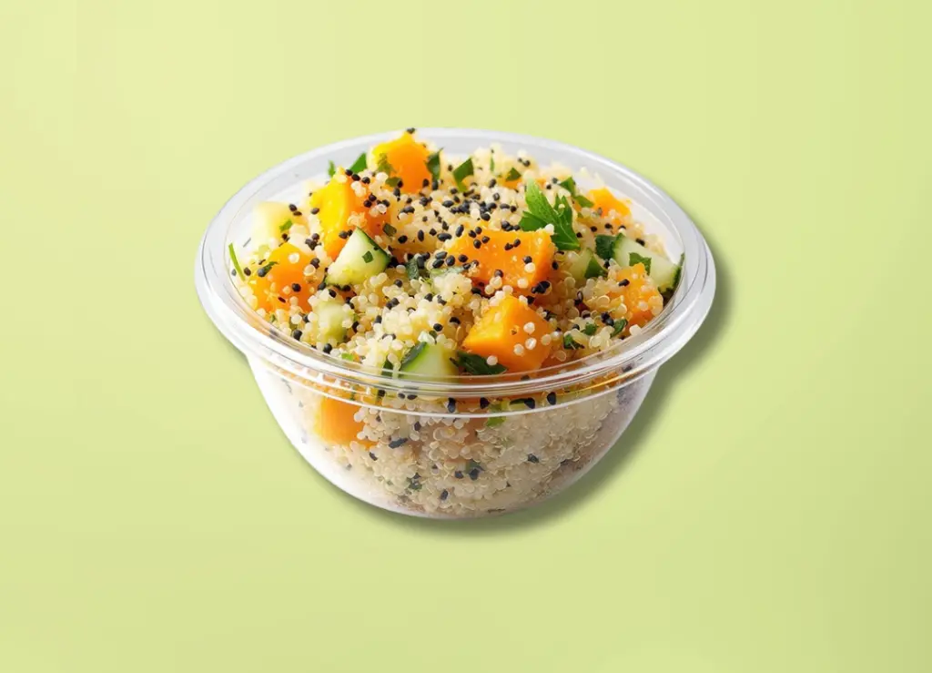 Small quinoa and butternut salad