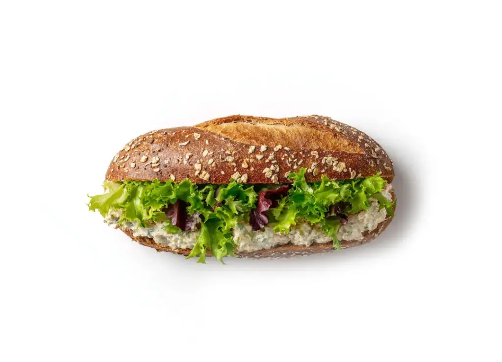 Salmon trout sandwich