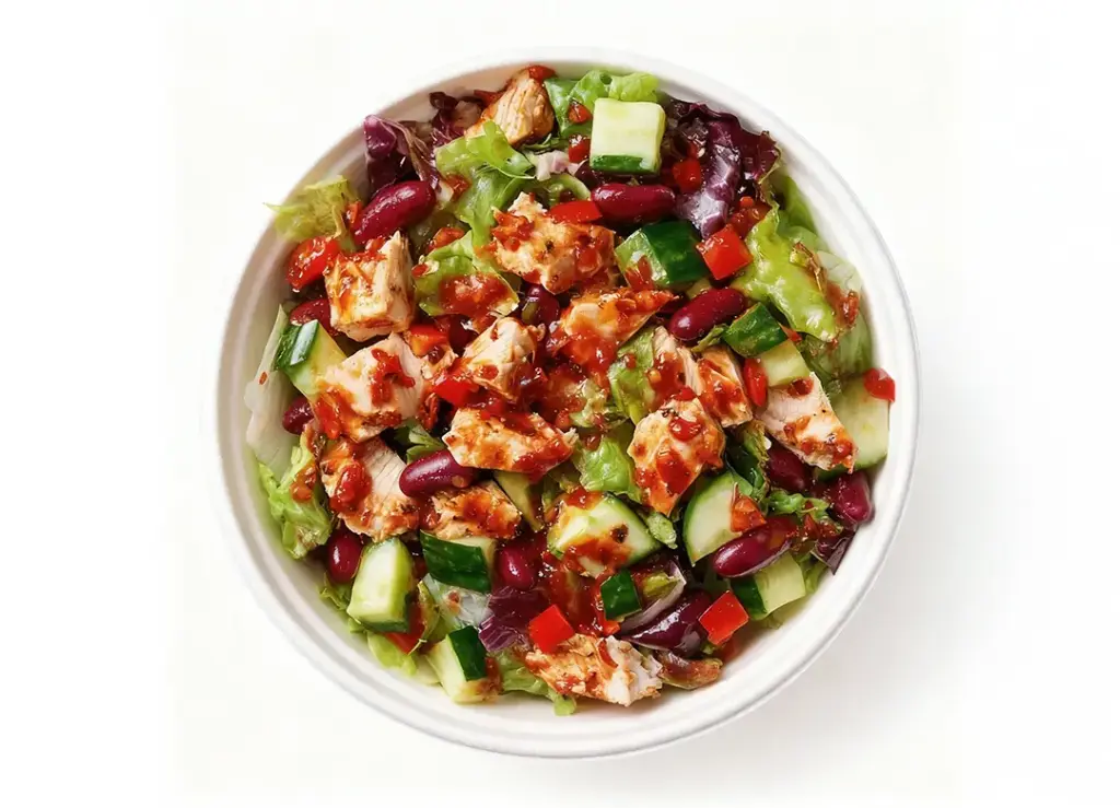 Salade poulet Mexicaine