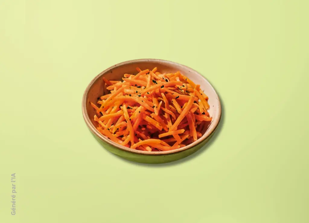 Kleine wortelsalade