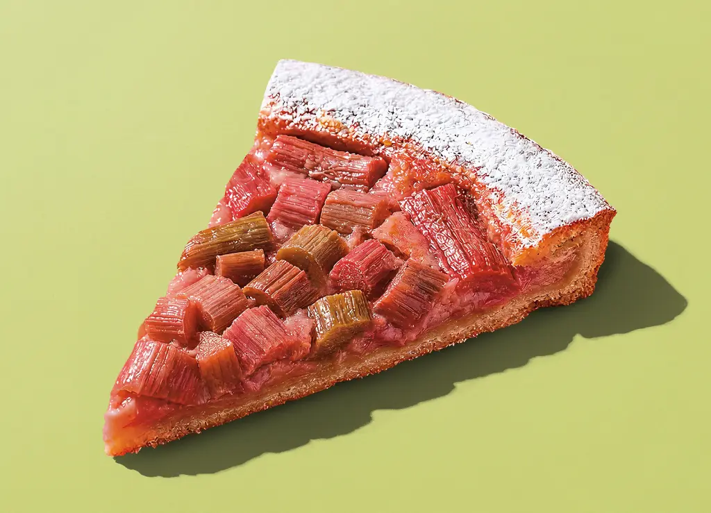 Tarte à la rhubarbe