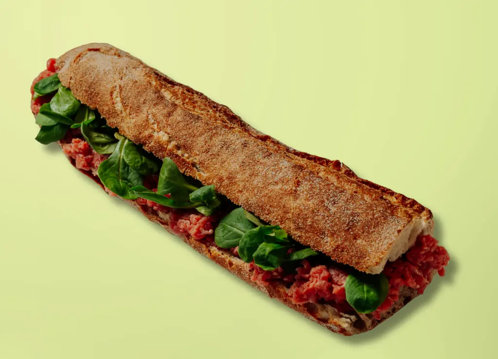 Steak Tartaar Sandwich