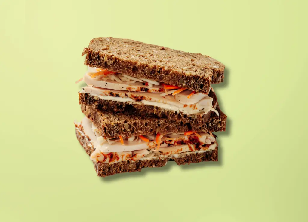 Tartine kip coleslaw