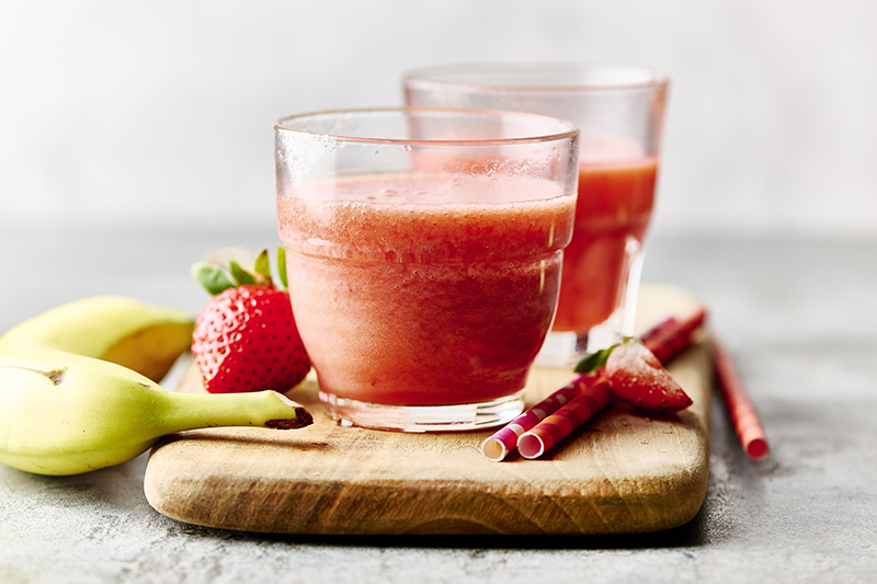 Smoothie Aardbei - Banaan