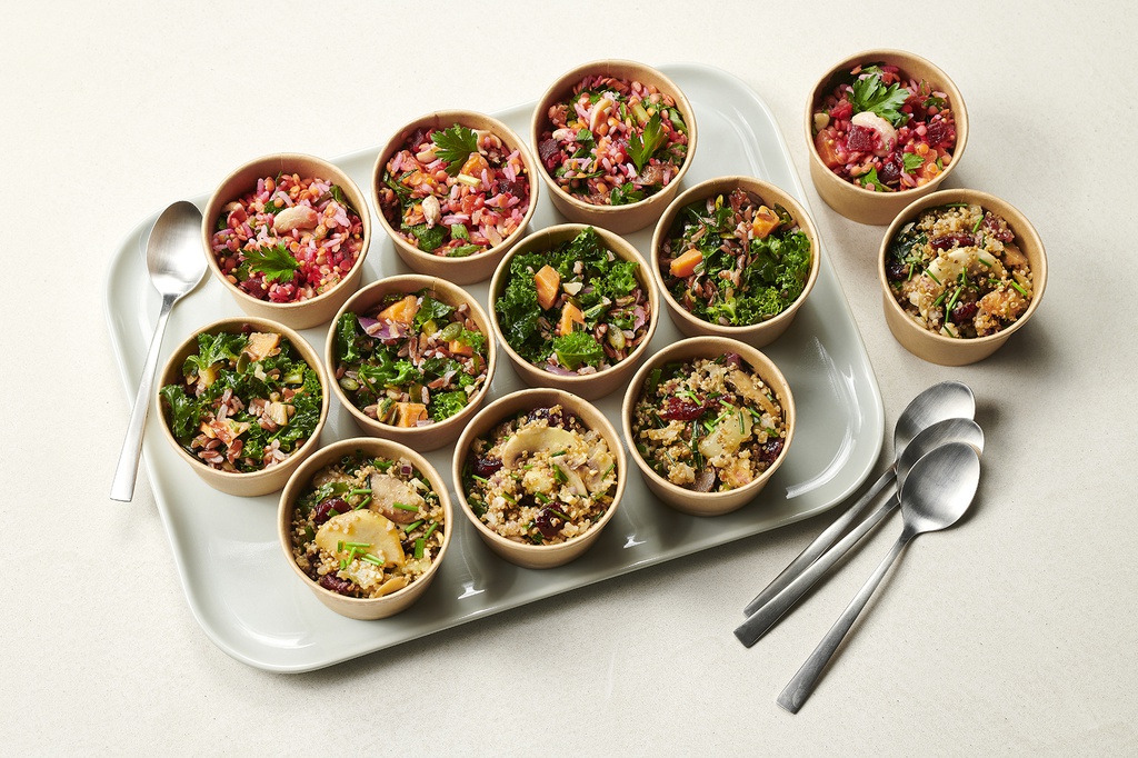 Vegan & Gluten free Salads Platter 