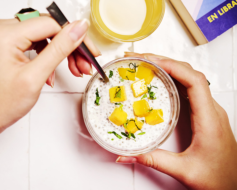 Coconut - mango chia
