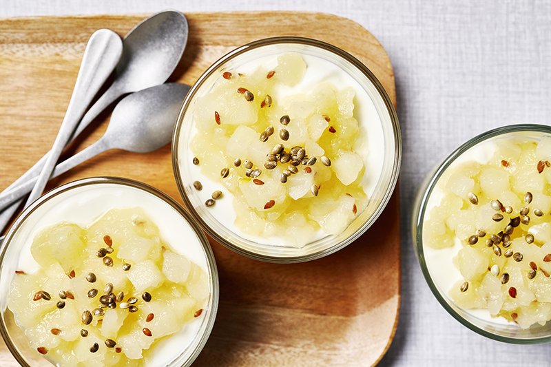 Yoghurt - appel 