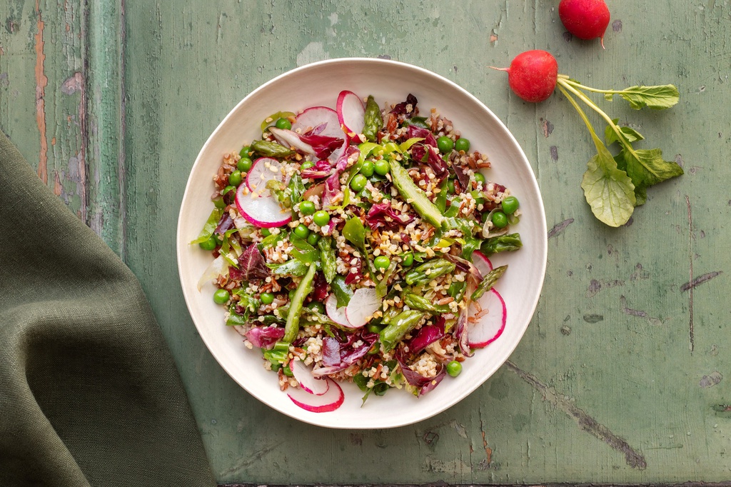 Bowl asparagus