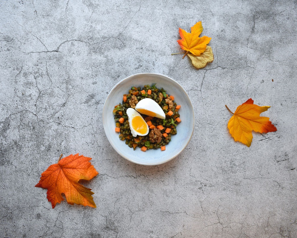 Lentilles oeuf