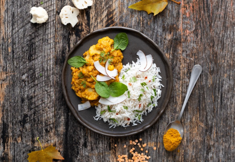 Coco curry dahl