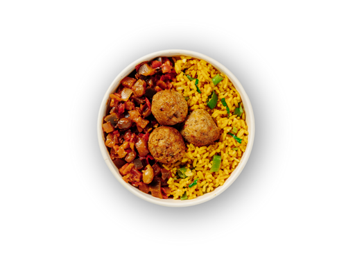 [9102785] Riz à l'orientale falafels