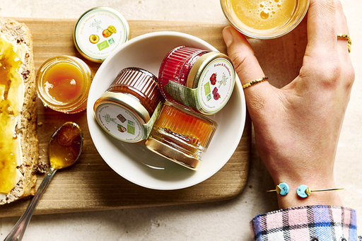 [9105001] Organic abrikozen - sinaasappels jam