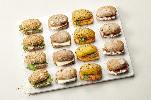 [9106391] Plateau Sandwiches "Vegetarisch"