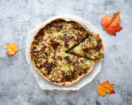 [9107258] Leek Herbs Bacon